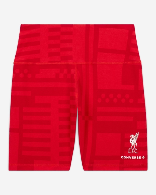 LFC X Converse Adults Bike Shorts Red