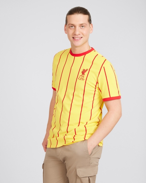 LFC Mens Heritage 82 Away Tee Yellow