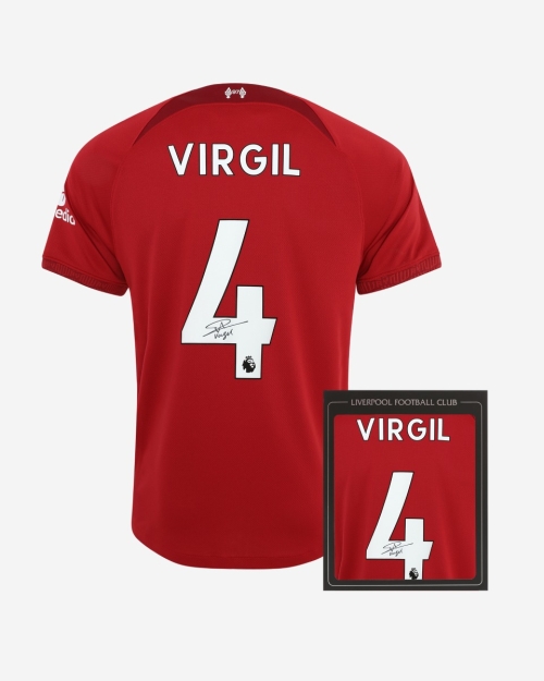 LFC Signed 22-23 Virgil Boxed Shirt