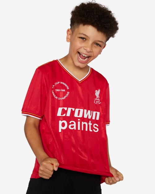 LFC Retro Junior 1986 Home Shirt