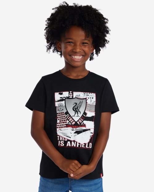 LFC Juniors Anfield Crest Tee