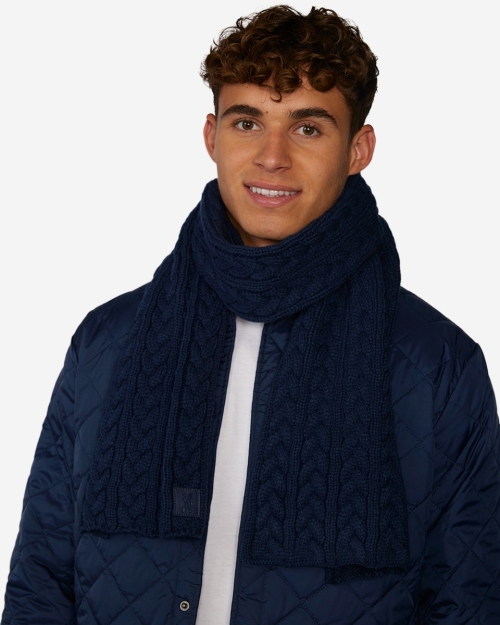 LFC Cable Knit Scarf