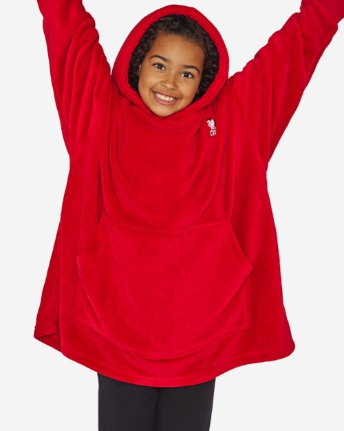 LFC Infants Unisex Robed Hoody Red