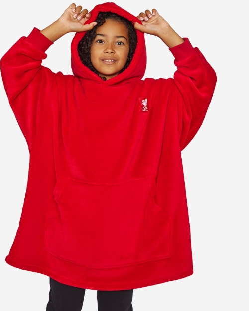 LFC Juniors Unisex Robed Hoody Red