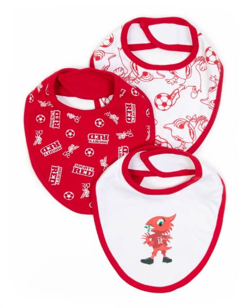 LFC Mighty Red 3pk Bibs