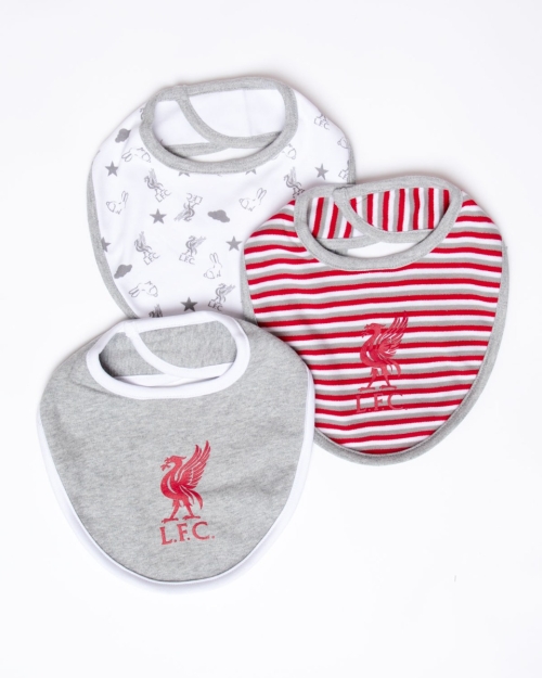 LFC Baby 3 Pack Bibs