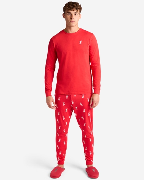 LFC Mens Lounge Set Red