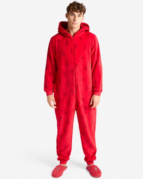 LFC Adult Onesie Red