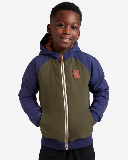 LFC Juniors Colour Block Padded Bomber Jacket