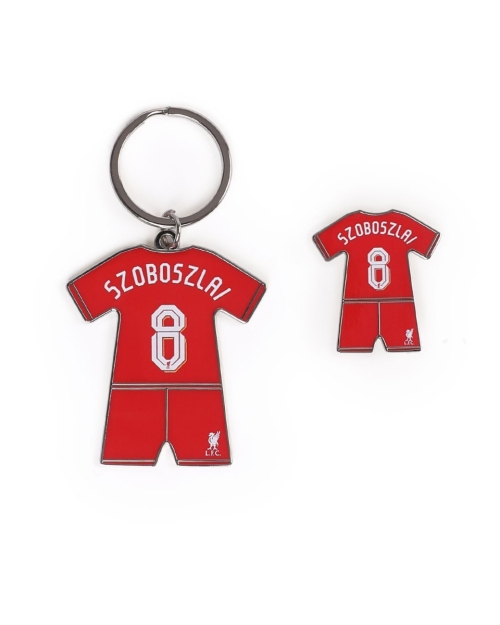 LFC 24/25 Szoboszlai Badge & Keyring Set