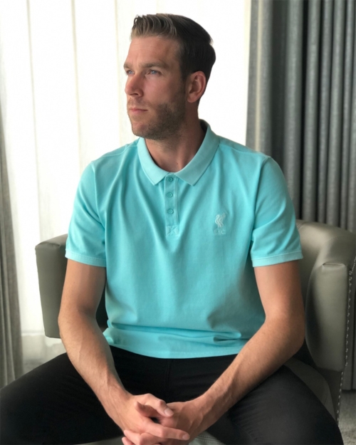 LFC Mens Washed Mint Polo