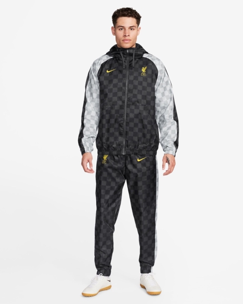 LFC Nike Mens 24/25 Woven Tracksuit Dark Grey