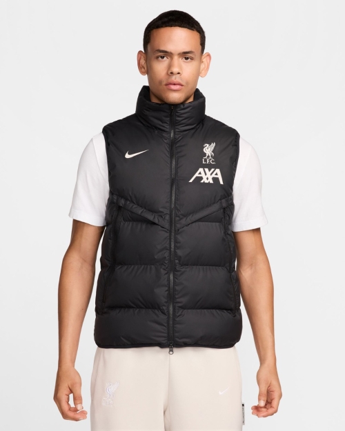 LFC Nike Mens 24/25 Gilet Vest Black