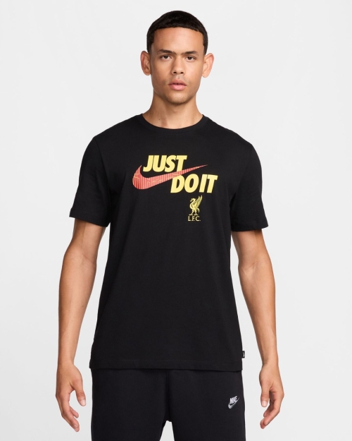 LFC Nike Mens 24/25 Just Do It Tee Black