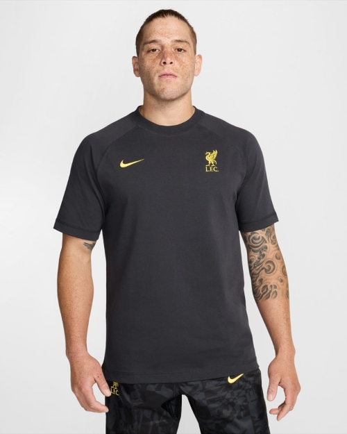 LFC Nike Mens 24/25 Travel Top Dark Grey