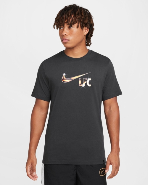 LFC Nike Mens 24/25 Swoosh Tee Dark Grey