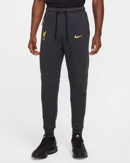 LFC Nike Mens 24/25 Tech Joggers Dark Grey