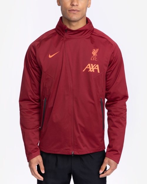 LFC Nike Mens Red Strike Rain Jacket