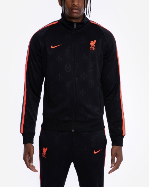 LFC Nike Mens Black Tribute Track Jacket