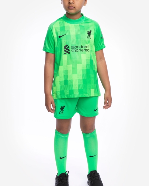 LFC Nike Infant Home Goalkeeper Kit 21/22