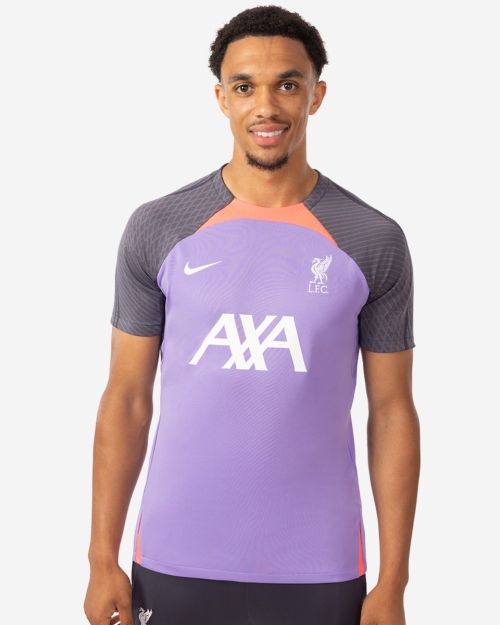 LFC Nike Mens 23/24 Elite Training Short Sleeve Top Purple