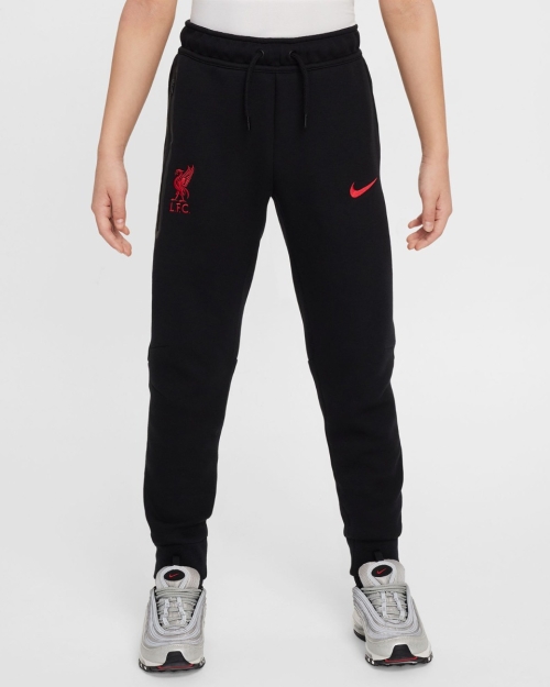 LFC Nike Youth 24/25 Tech Fleece Pants Black