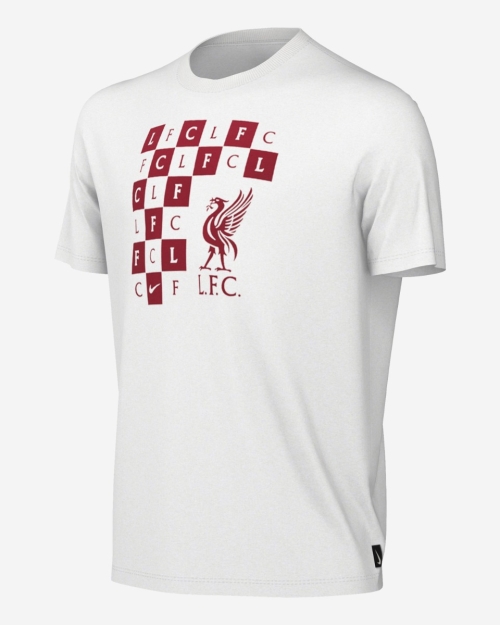 LFC Nike Youth 24/25 Checkered Tee White