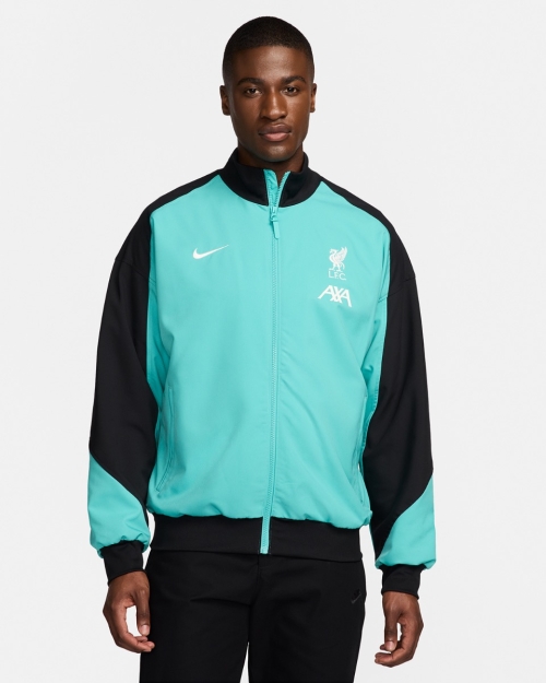 LFC Nike Mens 24/25 Away Anthem Jacket Teal