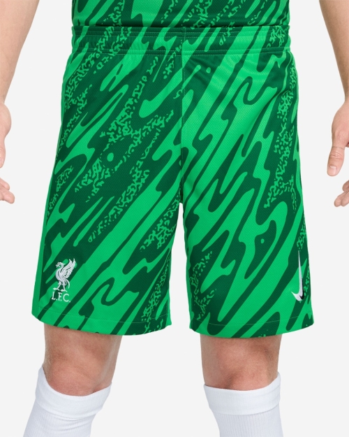 LFC Nike Mens 24/25 Green Goalkeeper Stadium Shorts