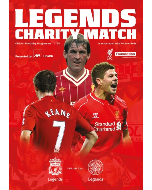 Matchday Programme 24 - LFC Vs Celtic 25/03/23