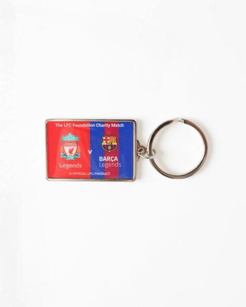LFC v Barcelona Legends Keyring