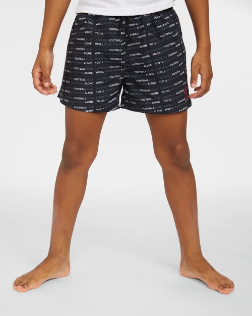 LFC Junior Slogan LFC Swim Shorts Black