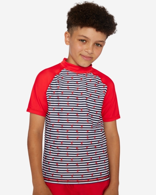 LFC Junior Stripe Rash Top