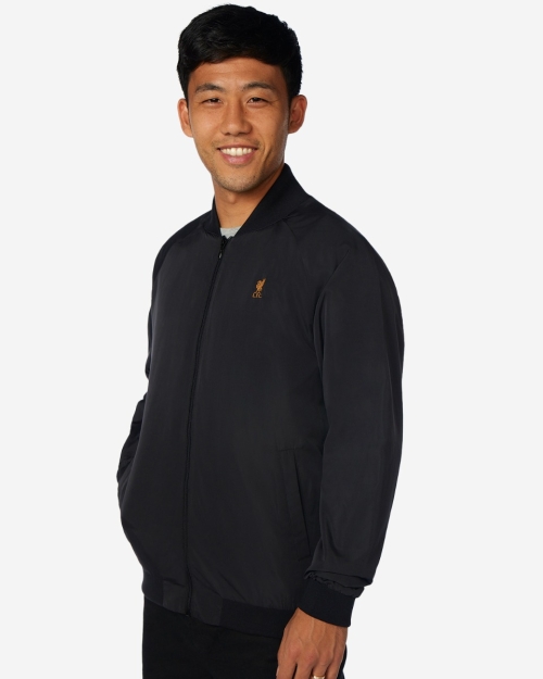 LFC Mens Bomber Jacket Black