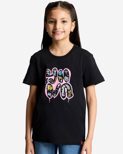 LFC Juniors YNWA Graffiti Tee Black