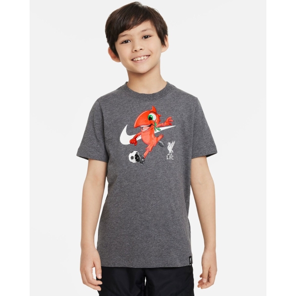 LFC Nike Youth 23/24 Mighty Red Mascot Tee Grey