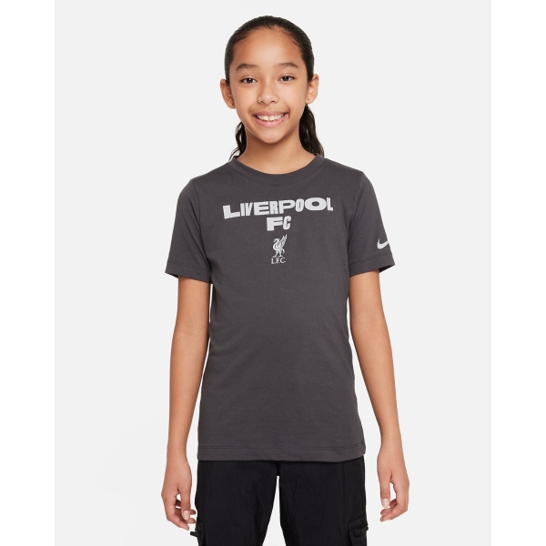 LFC Nike Youth Short Sleeve Troy Tee Wolf Grey