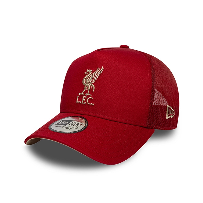 LFC ニューエラダークレッド 9FORTY Aフレームトラッカー