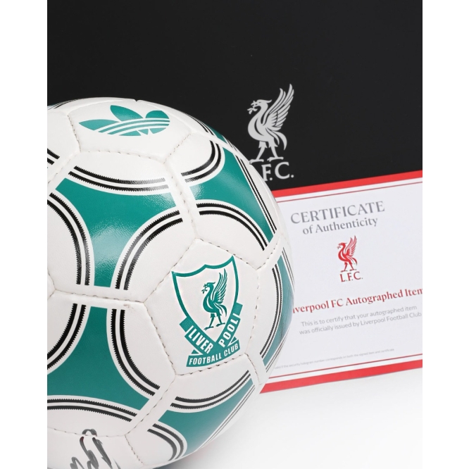 LFC サイン入り 25/26 スクワッドフットボール