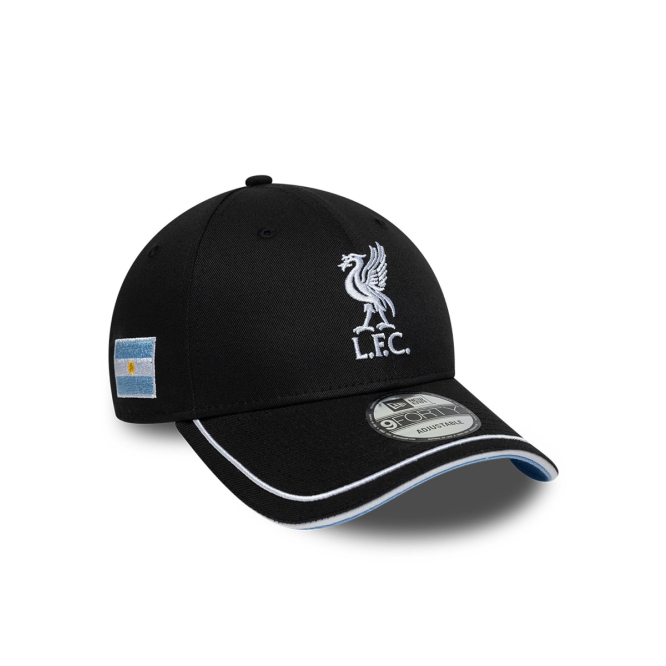 【新品】Super Bowl LIX 9FORTY 公式キャップ ブラック LFC ニューエラアダルツ 9FORTY アルゼンチンキャップブラック