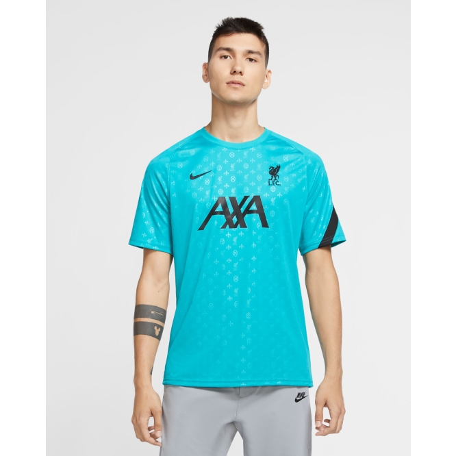 LFC Nike Mens Teal Pre Match Energy Top