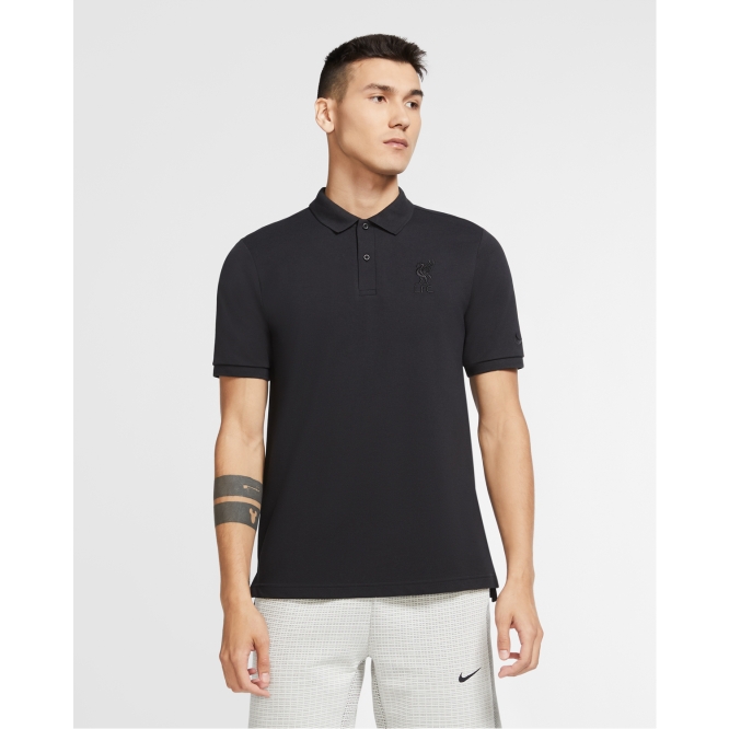 Lfc black polo shirt hotsell