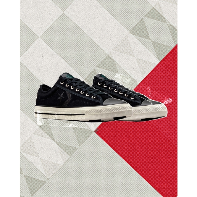 LFC X Converse Adults Star Player 76 Black SU24