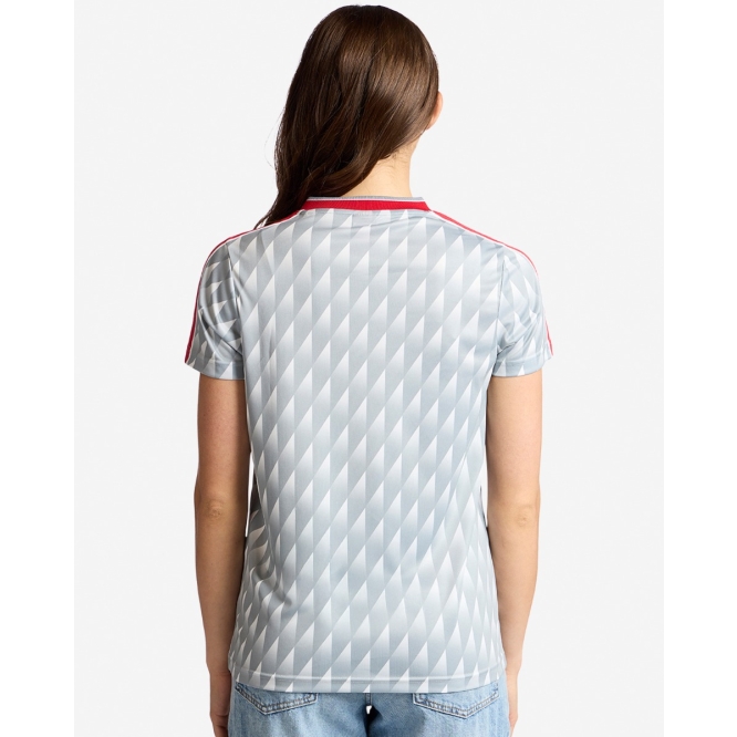 リバプール  シルバーシャツ Candy LFC Womens Retro 89/91 Candy Away Shirt