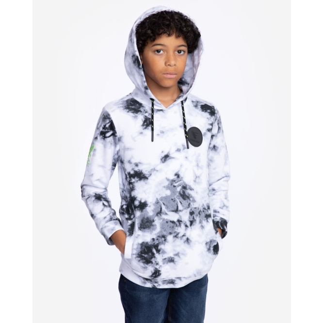 LFC Junior Firmino Black Tie Dye Hoody