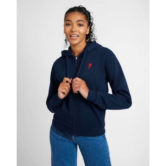 LFC Womens Zip Through Hoody Navy
