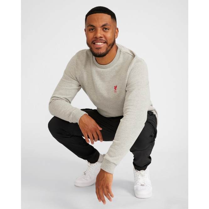 Grey marl sweatshirt mens best sale