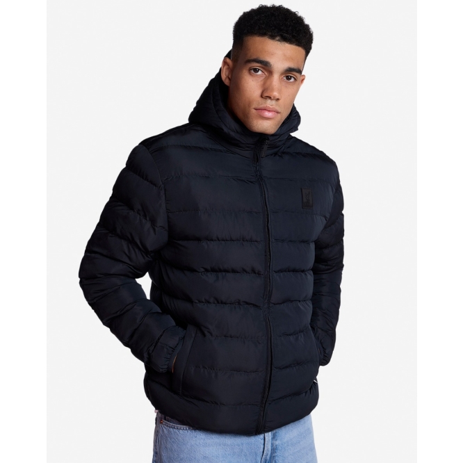 Liverpool FC Black Puffa Jacket | Liverpool FC Coat
