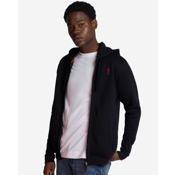 Liverpool FC Black Hoodie | LFC Hoodie Mens | LFC Store