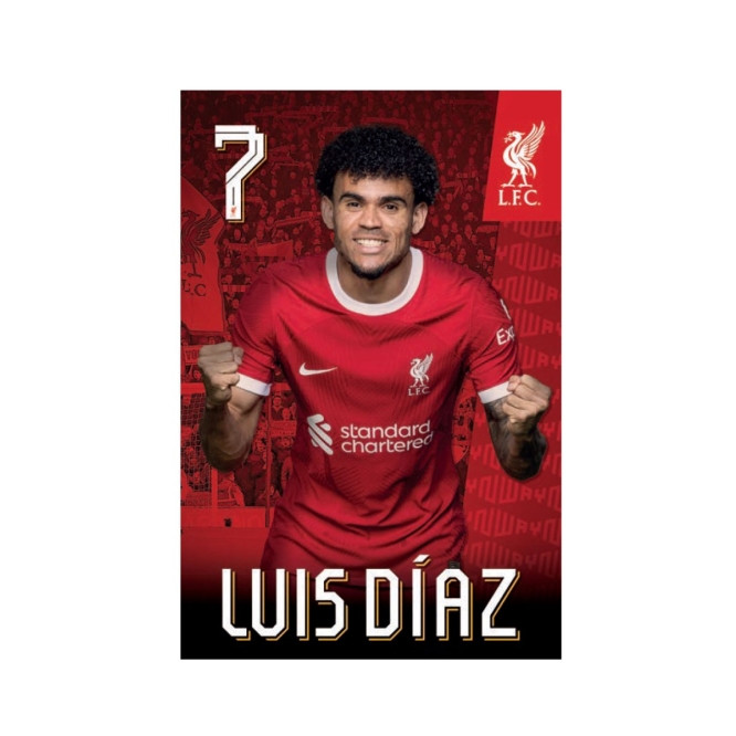 LFC 23/24 Luis Díaz Poster